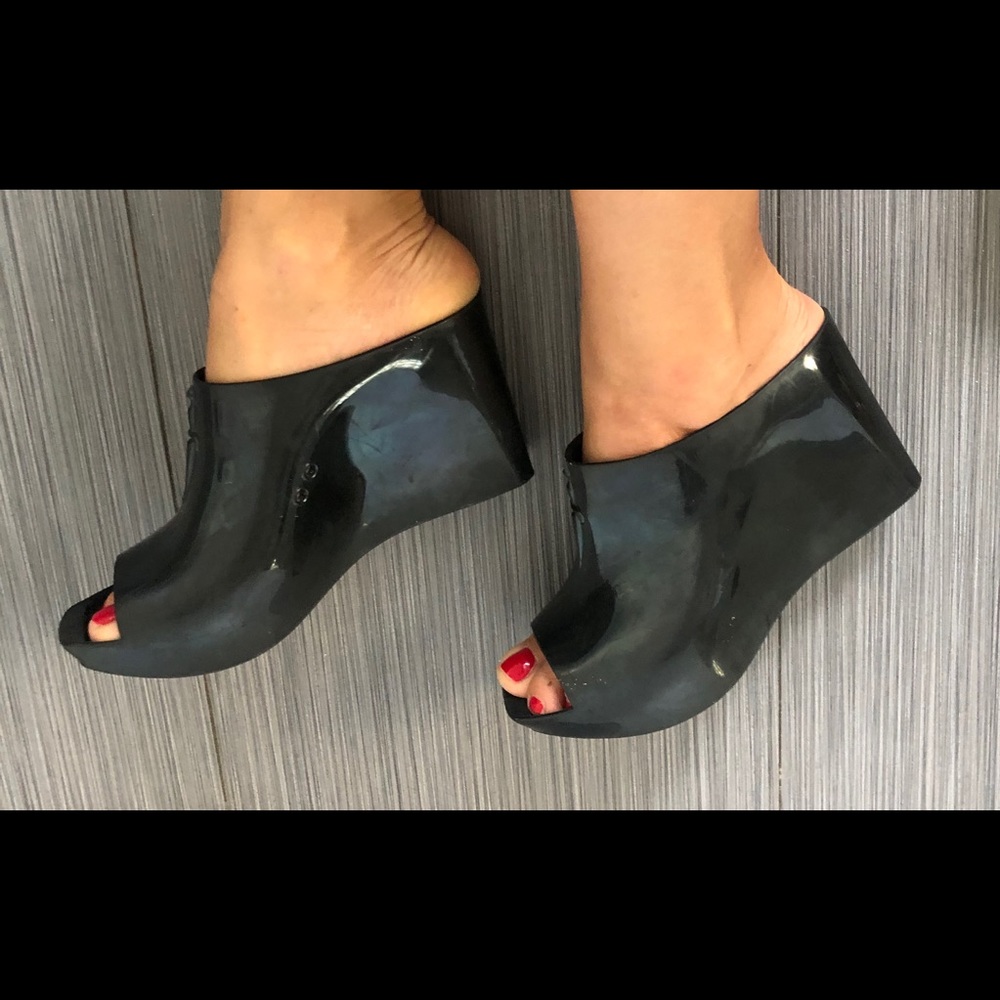 Cesare Paciotti Wedge Slides Sandals